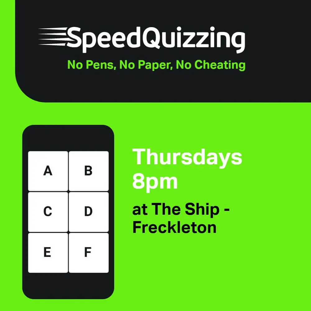 quiz night Freckleton